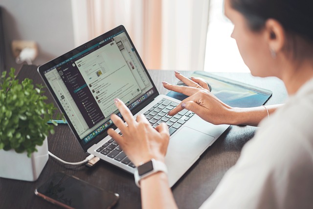espace de télétravail